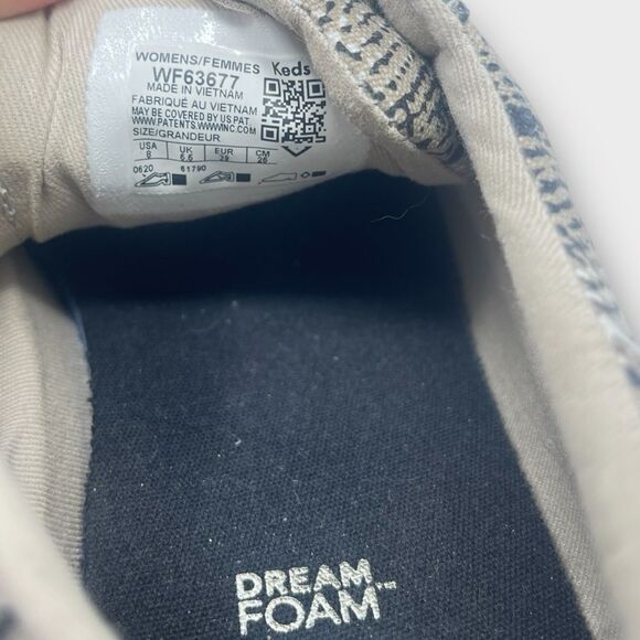 Keds Women's Jump Kick Snake Sneaker Sz 8 Versatile Mobwife Spring Summer - Picture 7 of 7